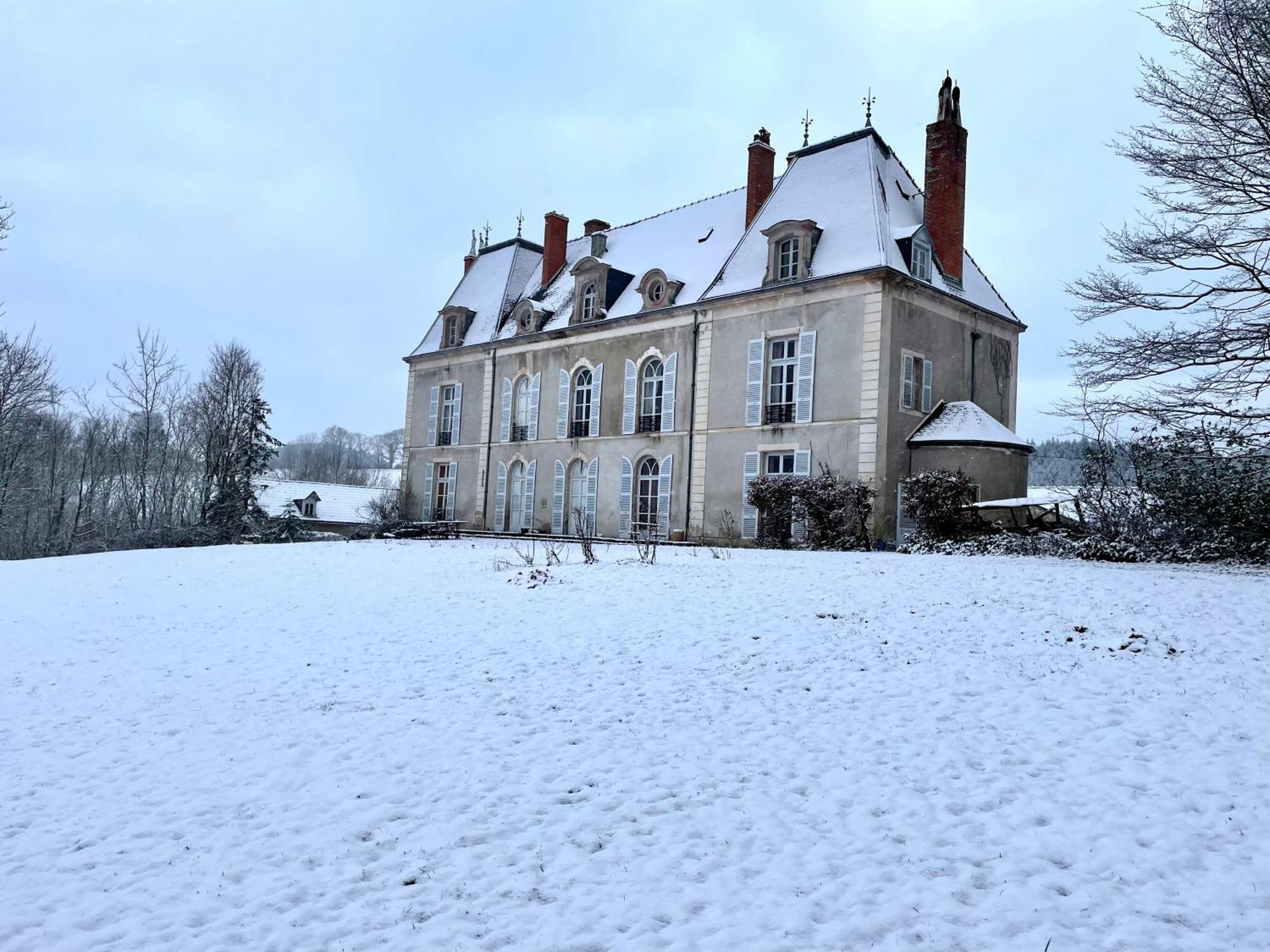 Chateau De Vaux Morvan Etang-sur-Arroux エクステリア 写真