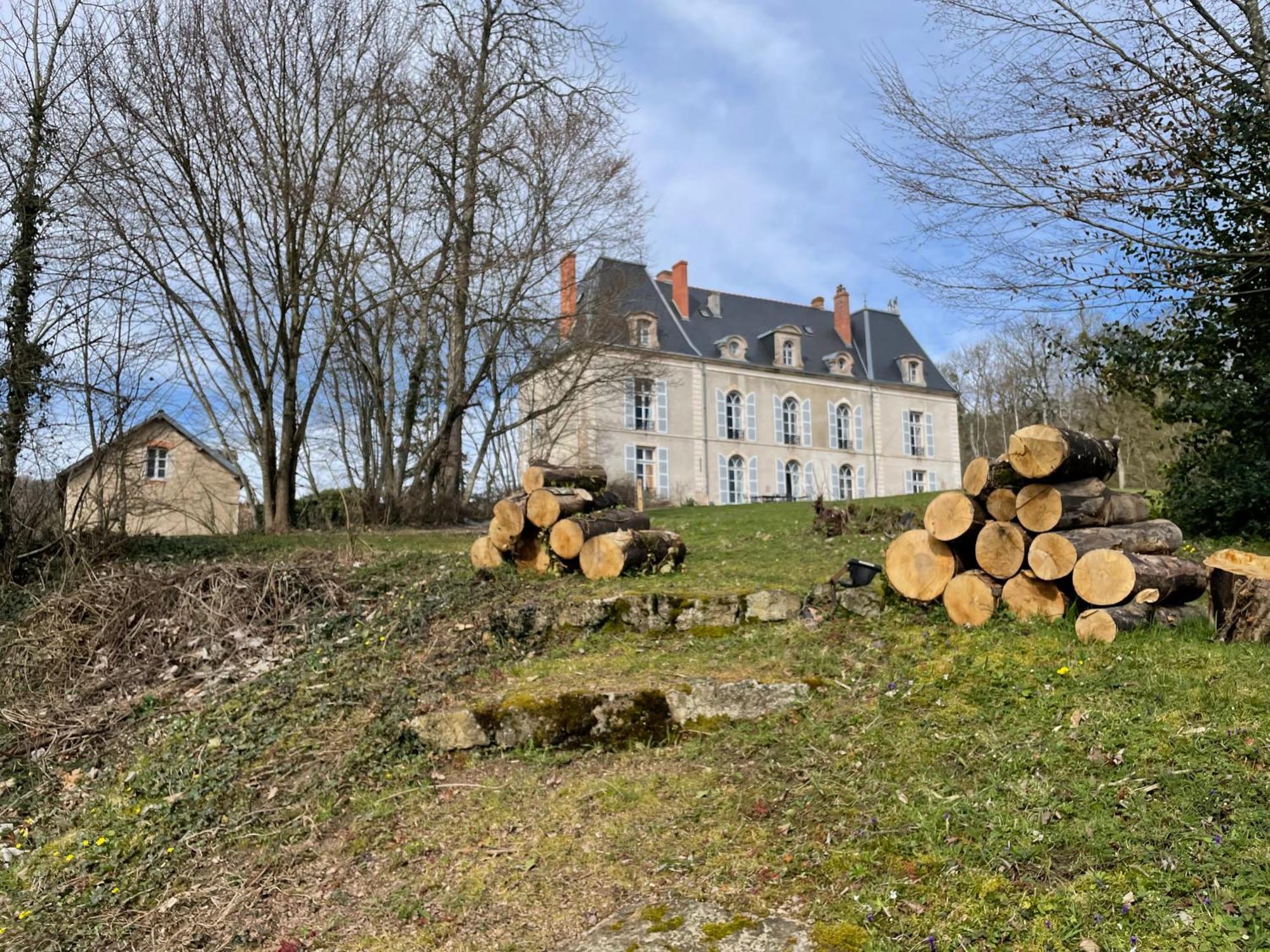 Chateau De Vaux Morvan Etang-sur-Arroux エクステリア 写真